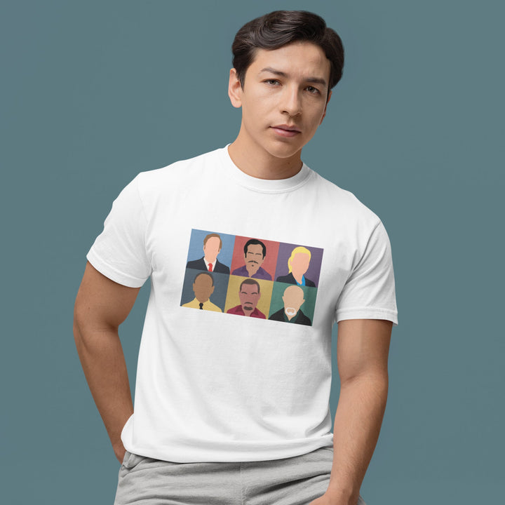 Better Call Saul Characters - T-shirt - Forucinema