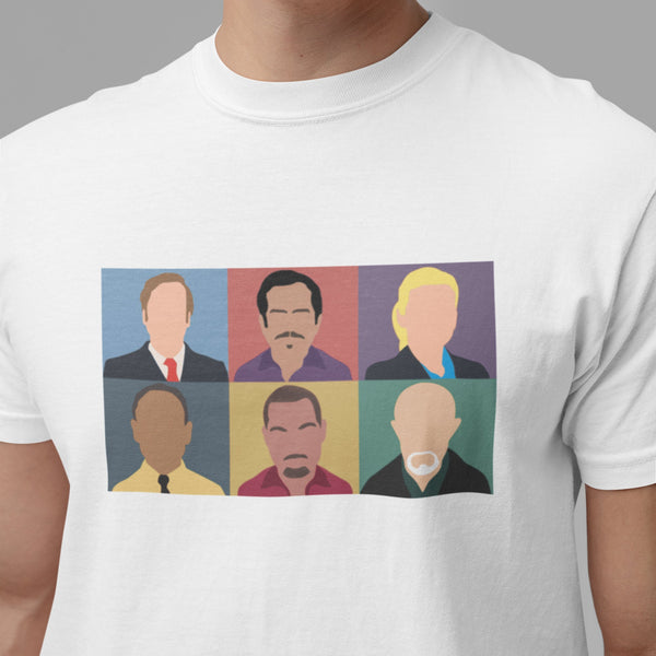 Better Call Saul Characters - T-shirt - Forucinema