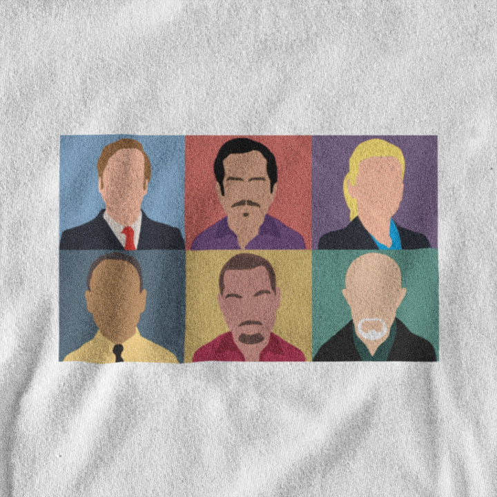 Better Call Saul Characters - T-shirt - Forucinema