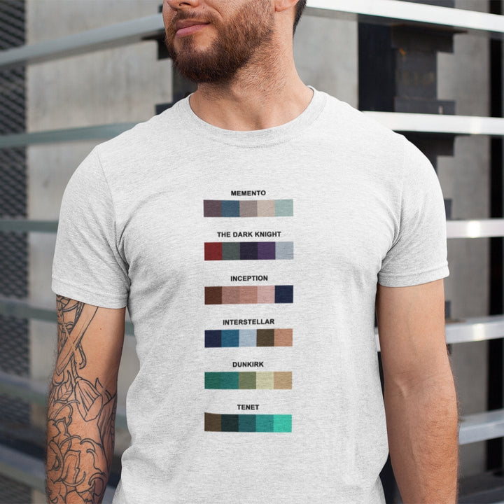 Christopher Nolan Colors - T - shirt - Forucinema