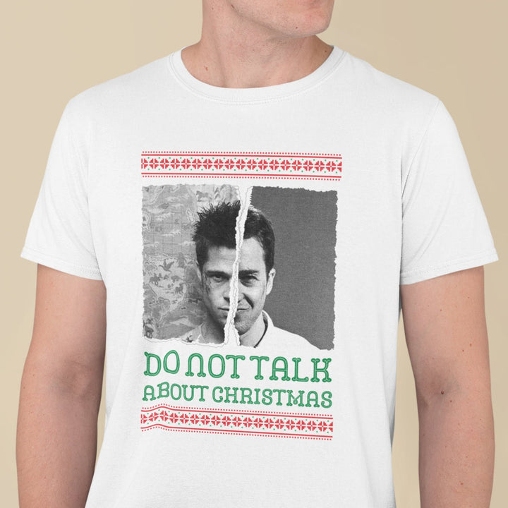 Do Not Talk About Christmas - Fight Club T-shirt - Forucinema