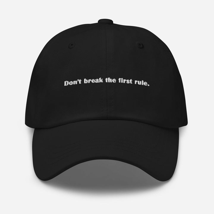 Don't Break the First Rule - Hat - Forucinema