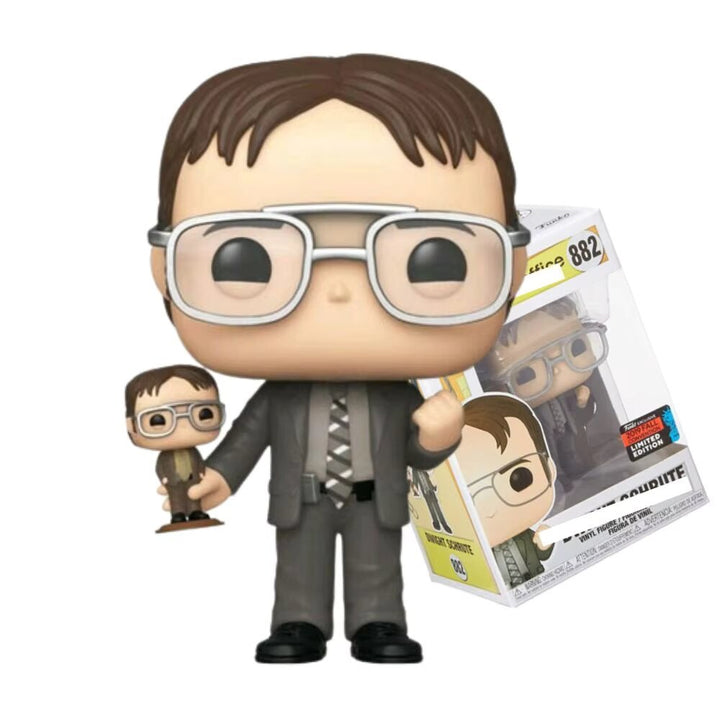 Dwight Holding Dwight - The Office Funko Pop - Forucinema