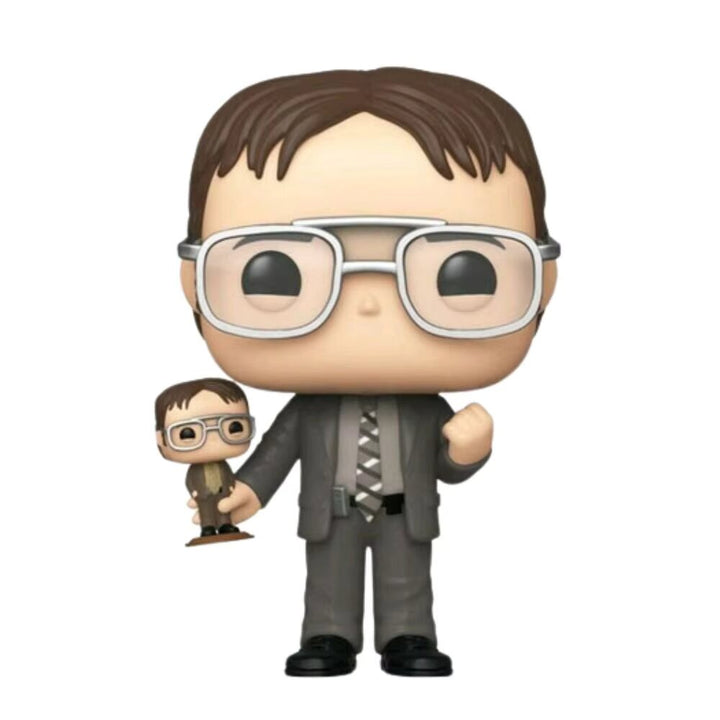 Dwight Holding Dwight - The Office Funko Pop - Forucinema