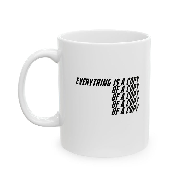 Everything Is a Copy - Fight Club Mug - Forucinema