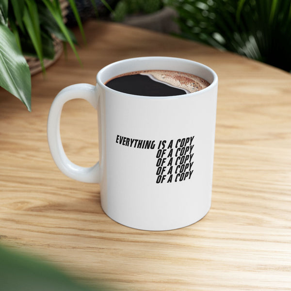 Everything Is a Copy - Fight Club Mug - Forucinema