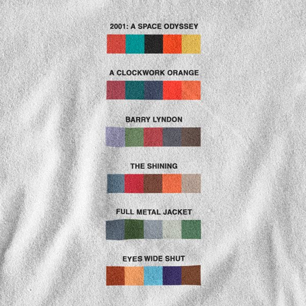 Kubrick Colors - T - shirt - Forucinema