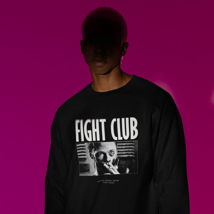 Letting Yourself Become Tyler Durden - Fight Club Sweatshirt - Forucinema