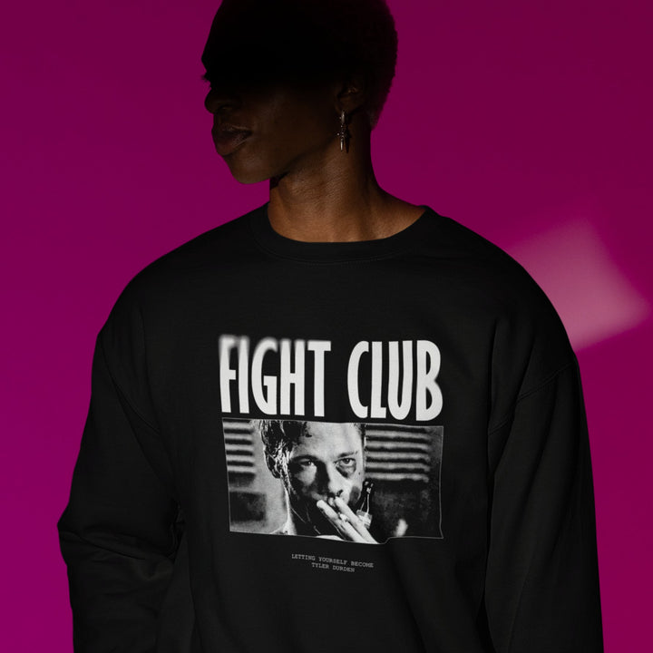 Letting Yourself Become Tyler Durden - Fight Club Sweatshirt - Forucinema