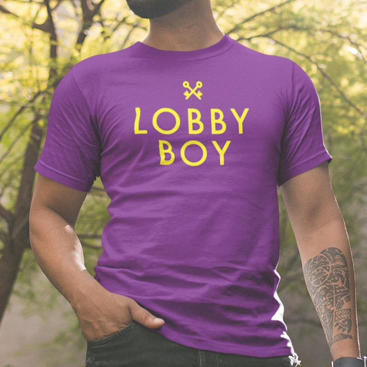 Lobby Boy The Grand Budapest Hotel Wes Anderson T-shirt