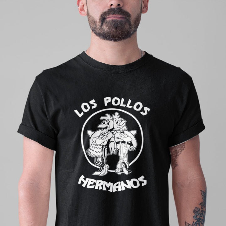 Los Pollos Hermanos B&W - T - shirt - Forucinema