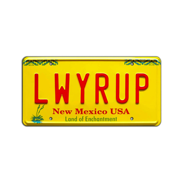 LWYRUP Saul Goodman License Plate - Forucinema