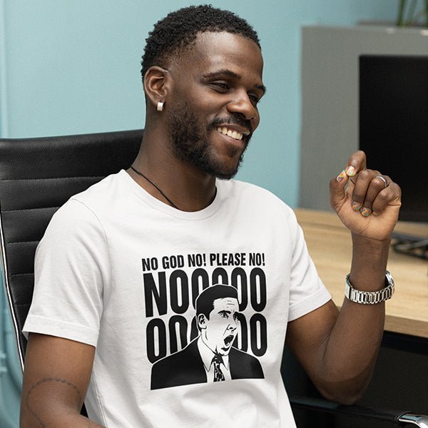 No God, Please No! - T - shirt - Forucinema