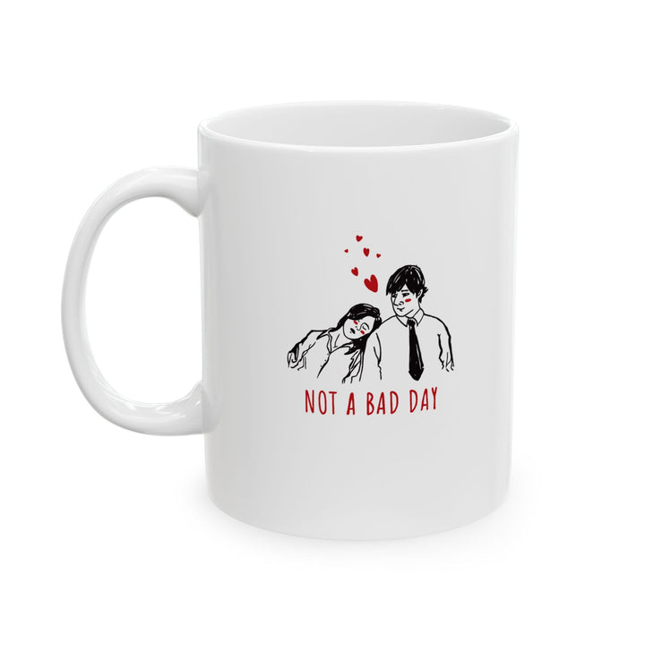 Not a Bad Day Jim and Pam - The Office Mug - Forucinema