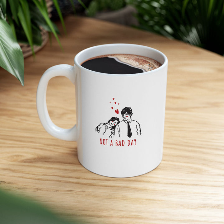 Not a Bad Day Jim and Pam - The Office Mug - Forucinema