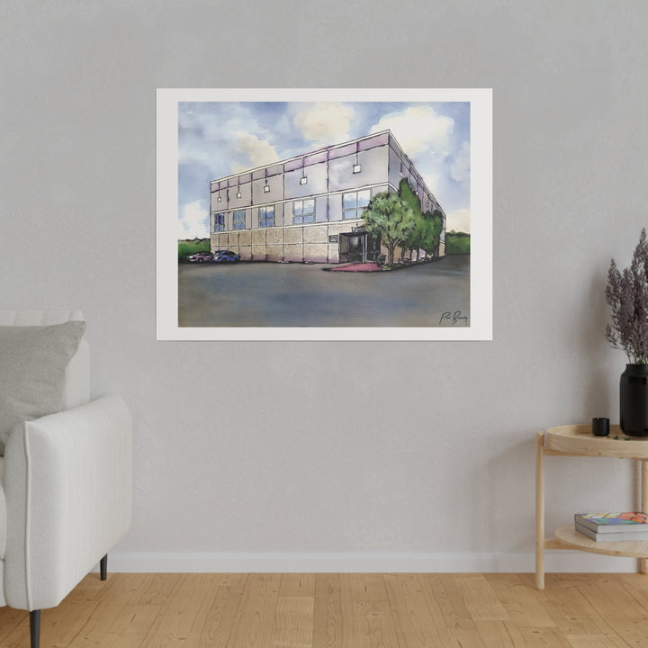 Pam's Dunder Mifflin Painting - Matte Canvas - Forucinema