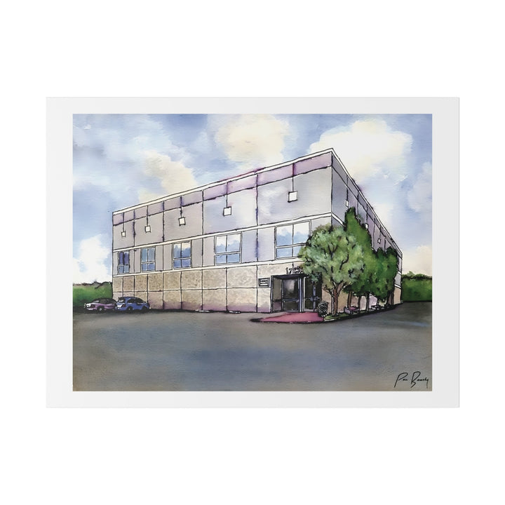 Pam's Dunder Mifflin Painting - Matte Canvas - Forucinema