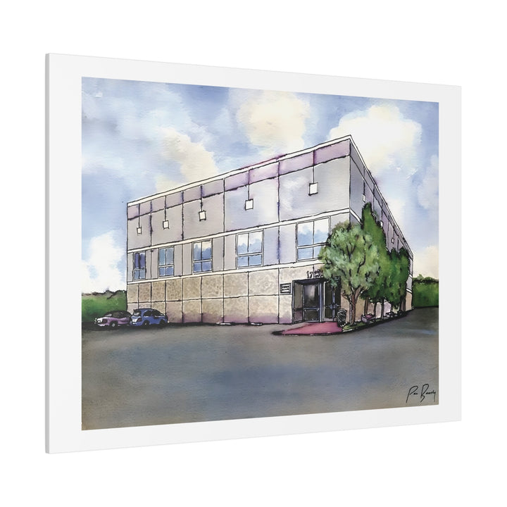 Pam's Dunder Mifflin Painting - Matte Canvas - Forucinema