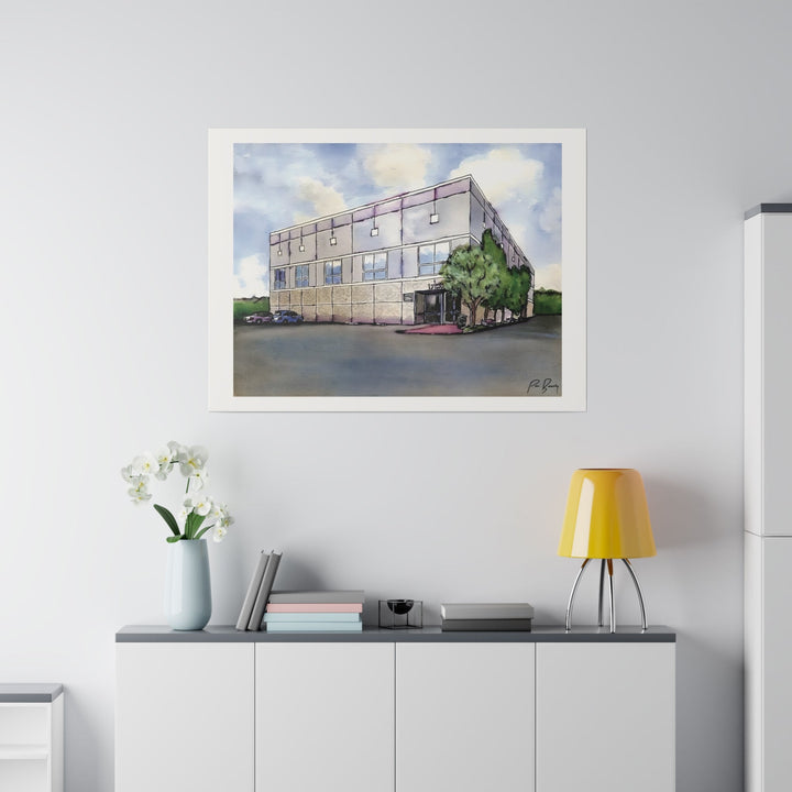 Pam's Dunder Mifflin Painting - Matte Canvas - Forucinema