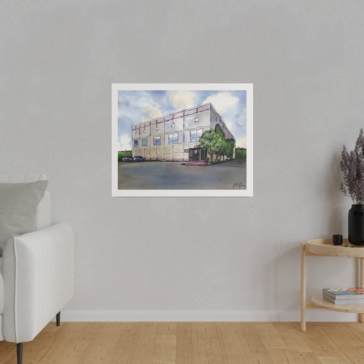 Pam's Dunder Mifflin Painting - Matte Canvas - Forucinema