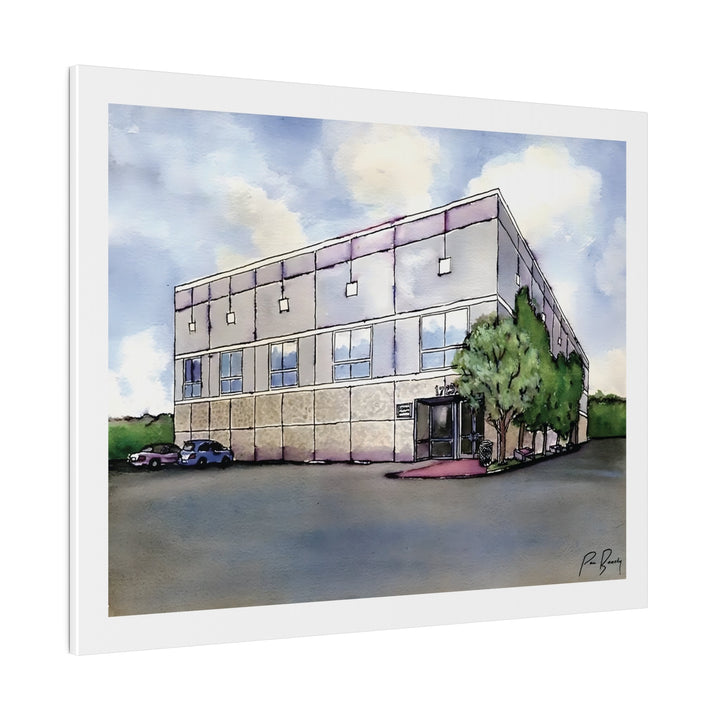 Pam's Dunder Mifflin Painting - Matte Canvas - Forucinema