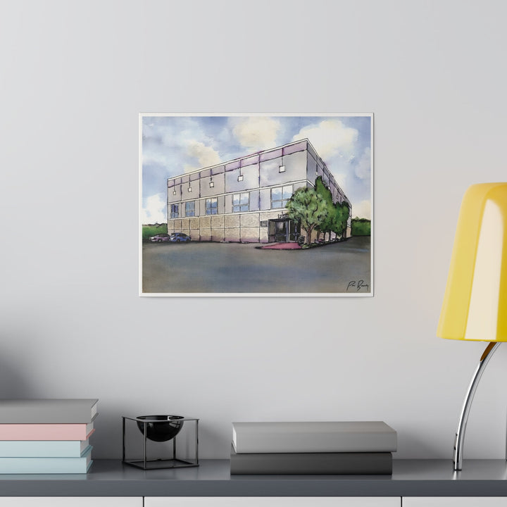 Pam's Dunder Mifflin Painting - Matte Canvas - Forucinema