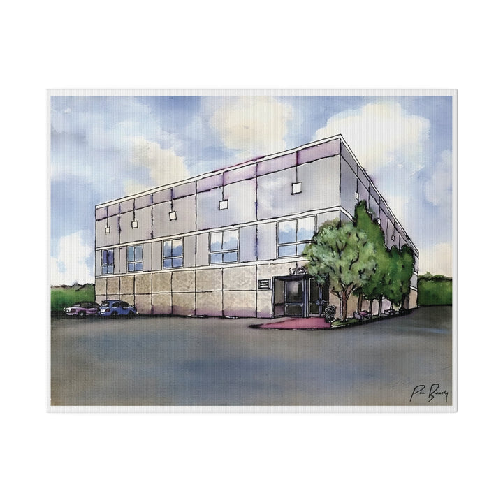 Pam's Dunder Mifflin Painting - Matte Canvas - Forucinema