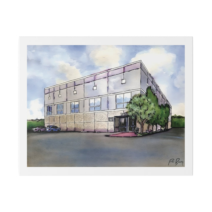 Pam's Dunder Mifflin Painting - Matte Canvas - Forucinema