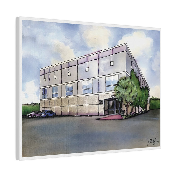 Pam's Dunder Mifflin Painting - Matte Canvas - Forucinema