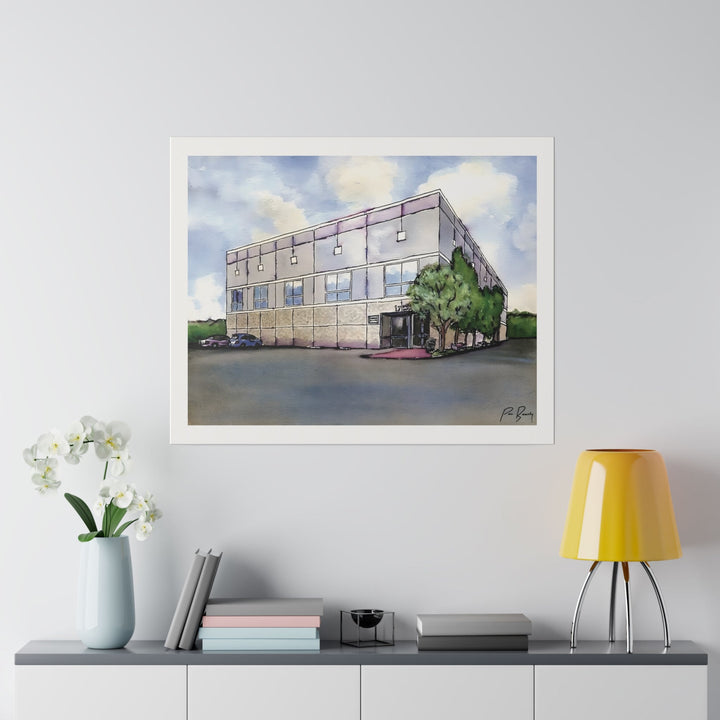 Pam's Dunder Mifflin Painting - Matte Canvas - Forucinema