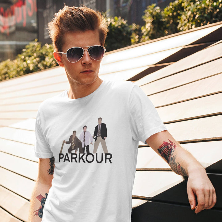 Parkour - The Office T-shirt - Forucinema