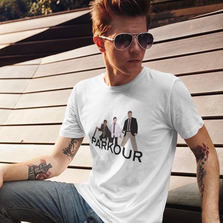 Parkour - The Office T-shirt - Forucinema