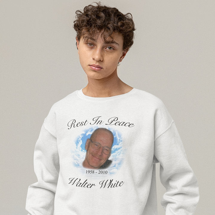 R.I.P. Walter White - Sweatshirt - Forucinema