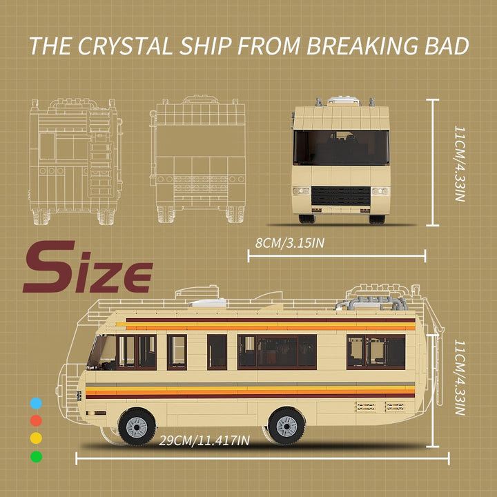 The Crystal Ship - Breaking Bad Lego - Forucinema