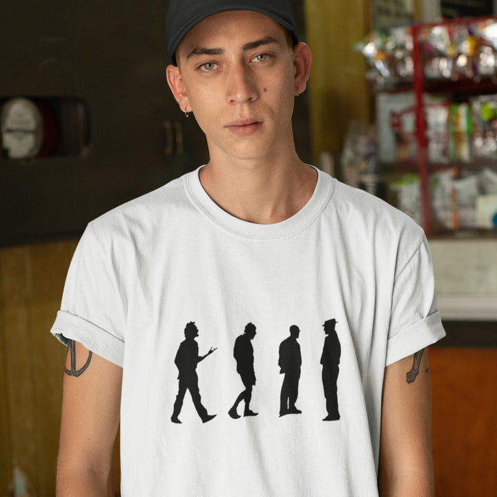 The Evolution of Walter White - Breaking Bad T-shirt - Forucinema