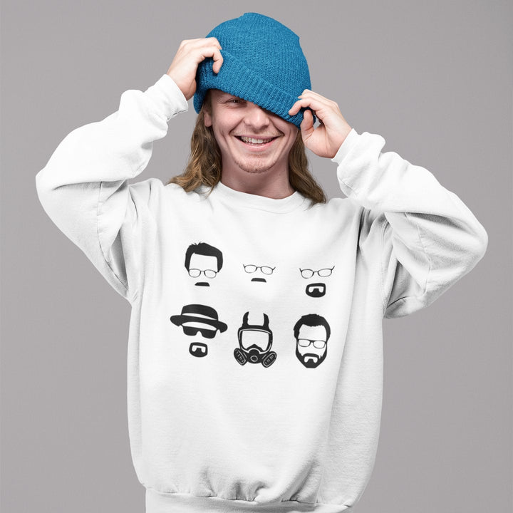 Walter White Evolution - Sweatshirt - Forucinema