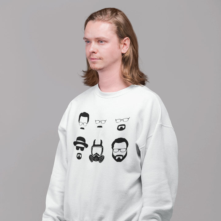 Walter White Evolution - Sweatshirt - Forucinema