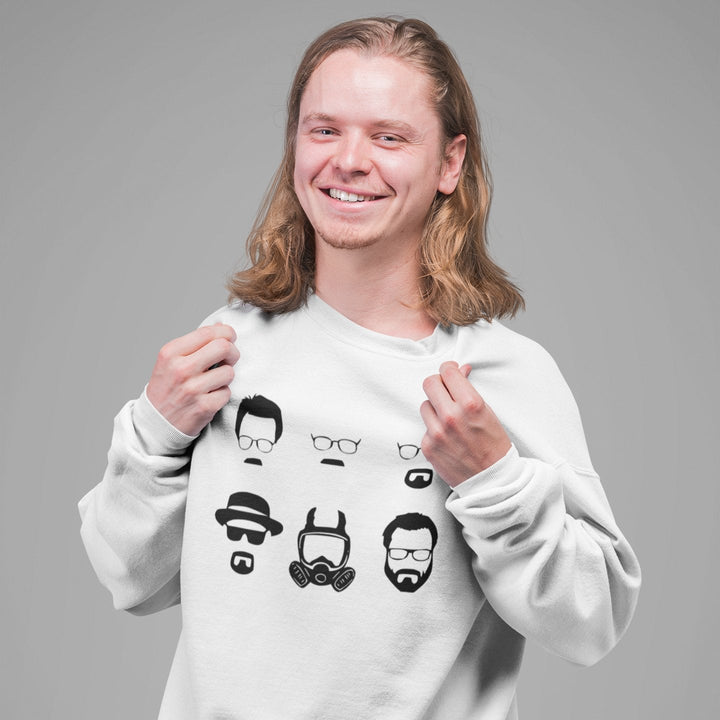 Walter White Evolution - Sweatshirt - Forucinema