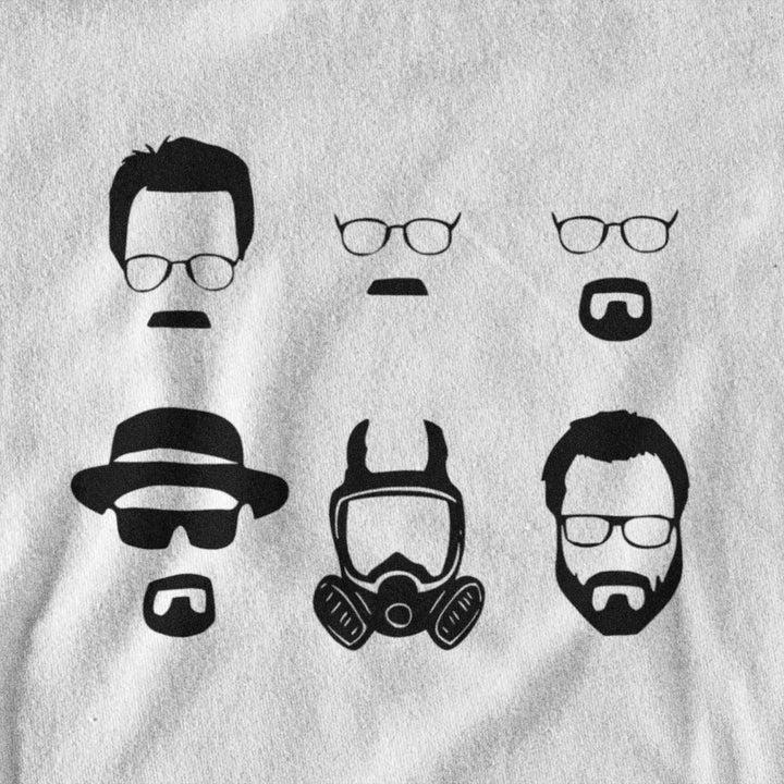 Walter White Evolution - T - shirt - Forucinema