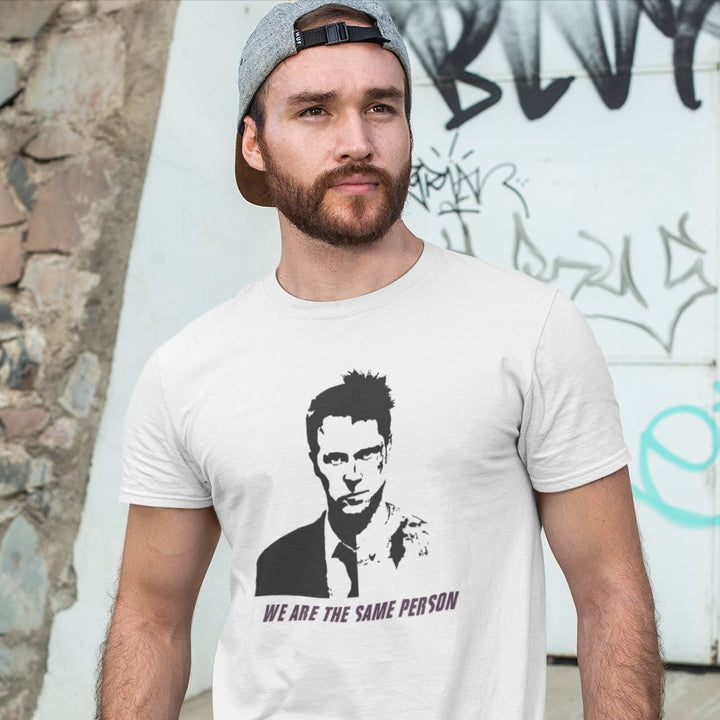 We Are the Same Person Tyler Durden - Fight Club T-Shirt - Forucinema