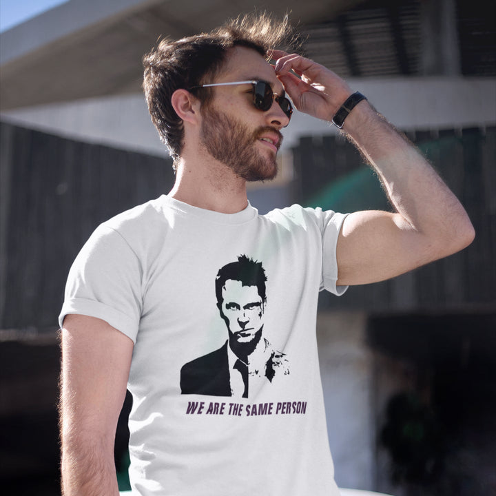 We Are the Same Person Tyler Durden - Fight Club T-Shirt - Forucinema