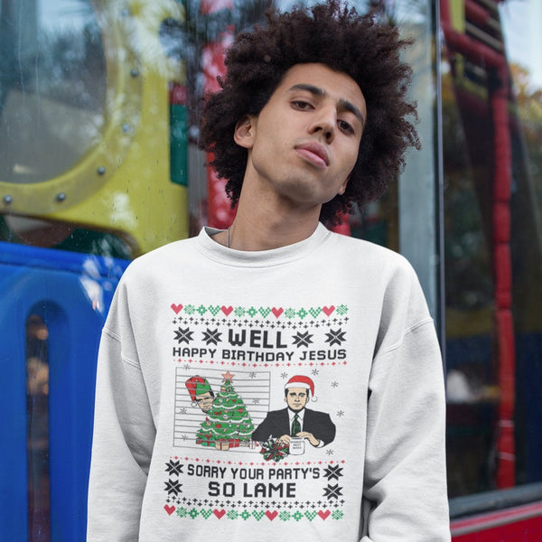 Well Happy Birthday Jesus - Sweatshirt - Forucinema