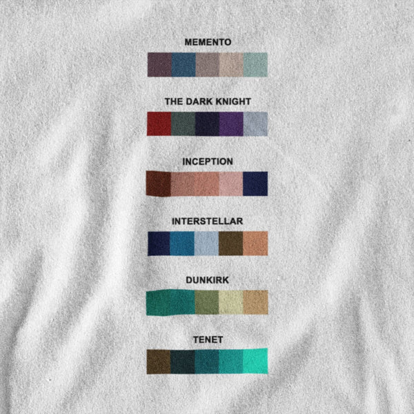 Christopher Nolan Colors - T- Shirt